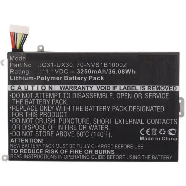 Laptop Battery for Asus 36Wh