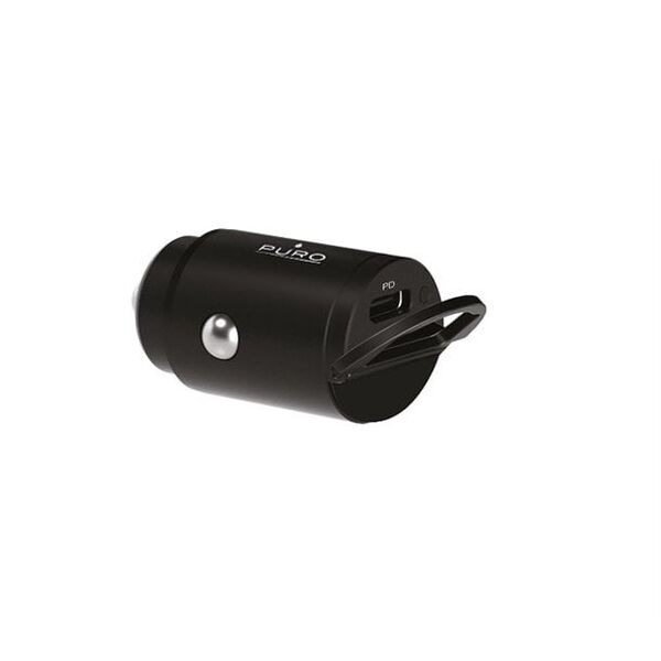 Ładowarka samochodowa Puro Mini 20W USB-C - czarna