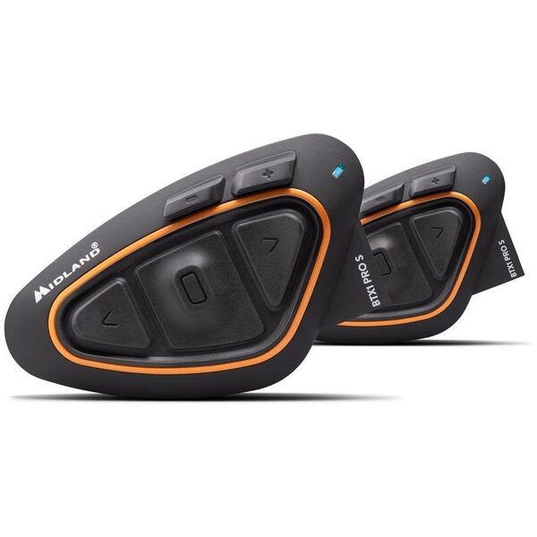 Interkom motocyklowy Midland BTX1 PRO S-TWIN na 2 kaski
