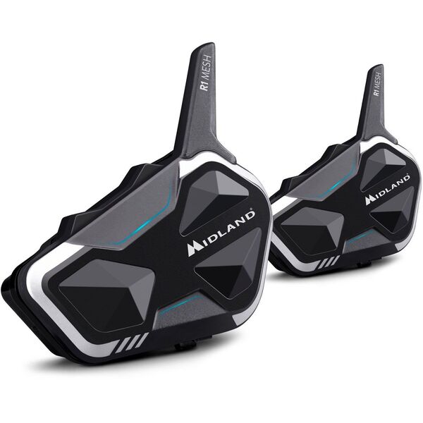 Interkom motocyklowy Midland R1 MESH TWIN na 2 kaski