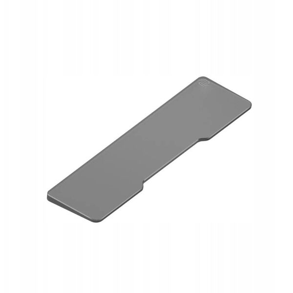 Nuphy - Mono Wrist Rest - Podkładka pod Nadgarstek do Klawiatury niskoprofilowej Acrylic Noir 75%