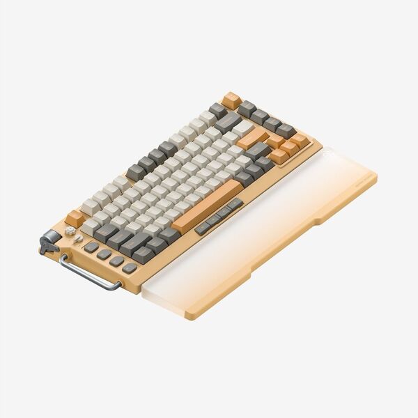 Nuphy - Twotone Wrist Rest for Field75 - Podkładka pod Nadgarstek do Klawiatury Ethereal