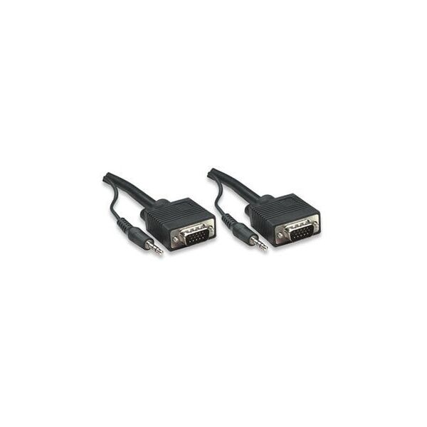 Kabel SVGA + Audio na SVGA + Audio  3.5mm M/M 1.8m