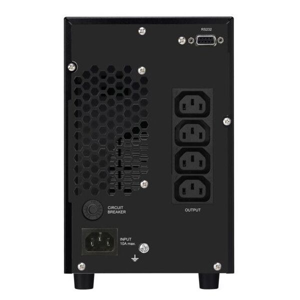 Zasilacz awaryjny UPS 2000VA 1600W 4x 9Ah 4x IEC C13