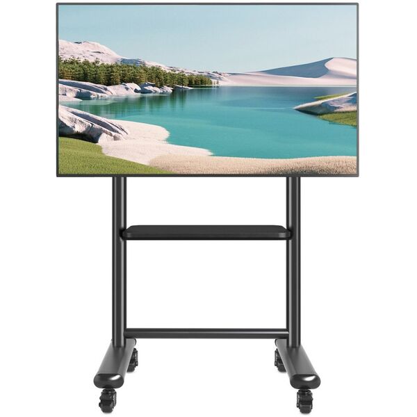 Stojak mobilny TV 60-86” do 68kg regulowany półka AV