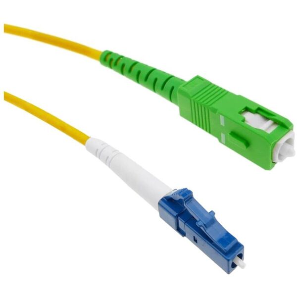 Patchcord światłowodowy OS2 9/125 SM SC/APC-LC/UPC Simplex 2m