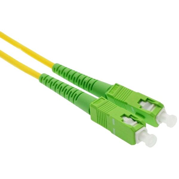 Patchcord światłowodowy OS2 9/125 SM SC/APC-SC/APC Simplex 1m