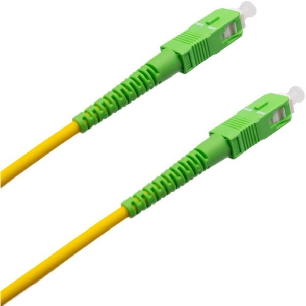 Patchcord światłowodowy OS2 9/125 SM SC/APC-SC/APC Simplex 1m