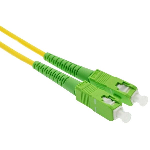 Patchcord światłowodowy OS2 9/125 SM SC/APC-SC/APC Simplex 3m