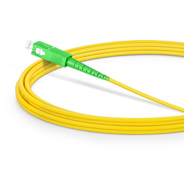 Patchcord światłowodowy OS2 9/125 SM SC/APC-SC/APC Simplex 5m