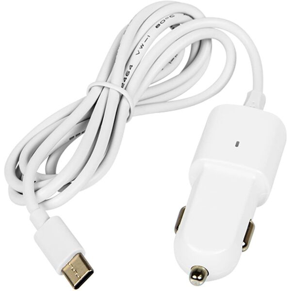 75-772# Ładowarka samochodowa 5v 2,1a 12-24v usb-c
