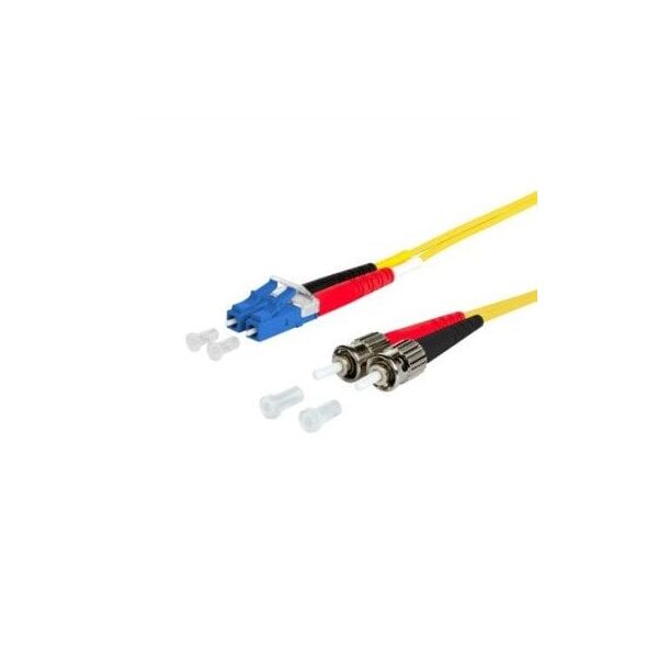 Kabel krosowy METZ CONNECT OpDAT, LC-D/2xST OS2, 5 m