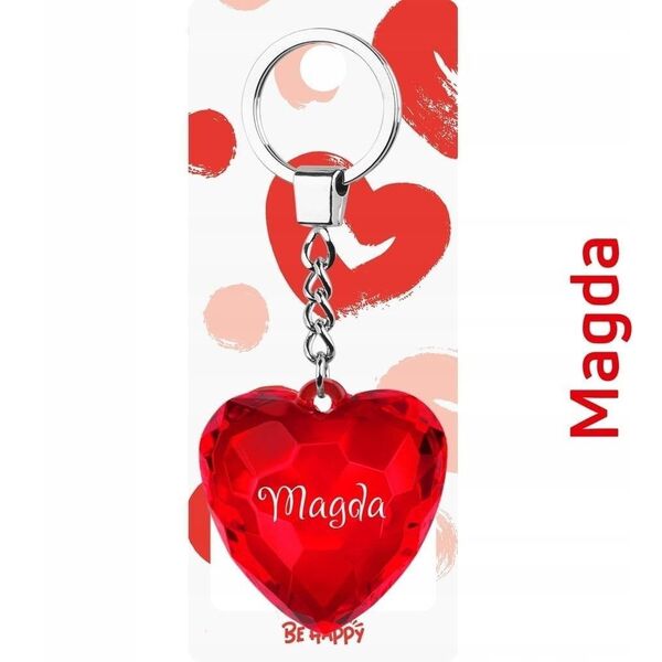 Brelok Serce Magda EDUKAMP
