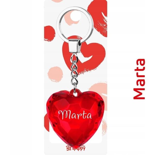 Brelok Serce Marta EDUKAMP