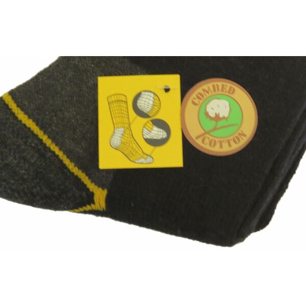 Men's work socks CAT, DYP394 black, size 46/50, 3 pairs