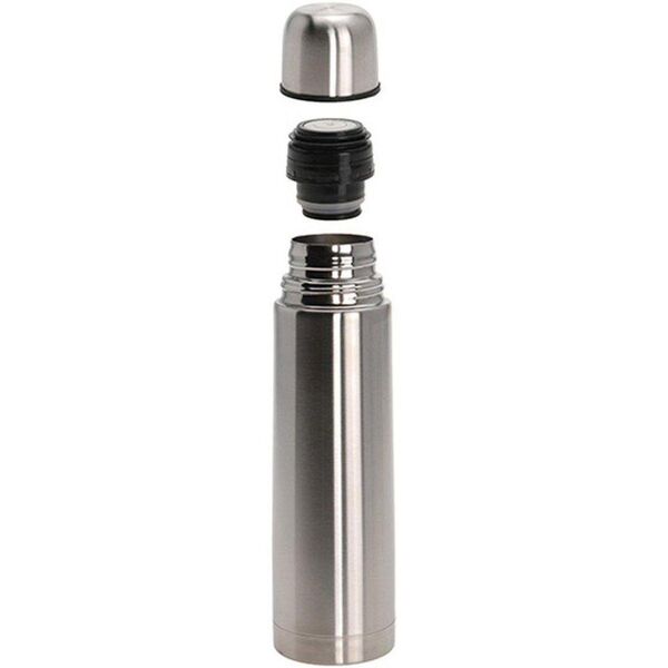 Stainless steel thermos 1L, 2 cups
