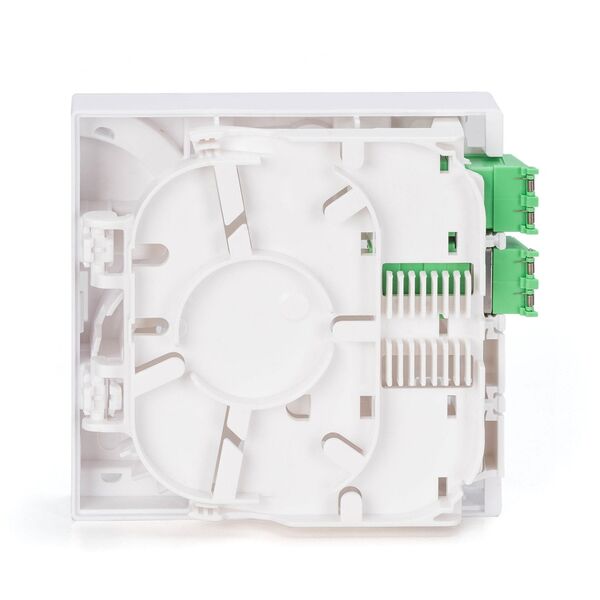 DIGITUS FTTH Gehäuse, 2 x LC/APC DX Kupplung mit Shutter