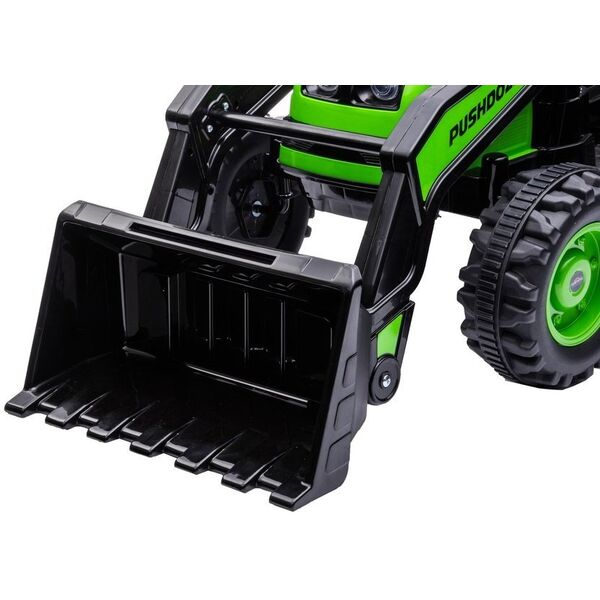POJAZD KOPARKA TRAKTOR NA AKUMULATOR DLA DZIECI BLUETOOTH TABLICE GRATIS