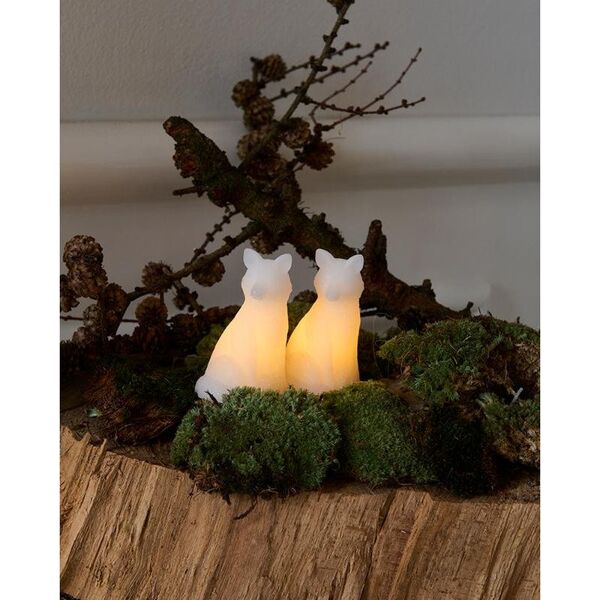 Sirius Home 13306, Light decoration figure, White, Wax, Ambience, Orientation, 2 lamp(s), LED