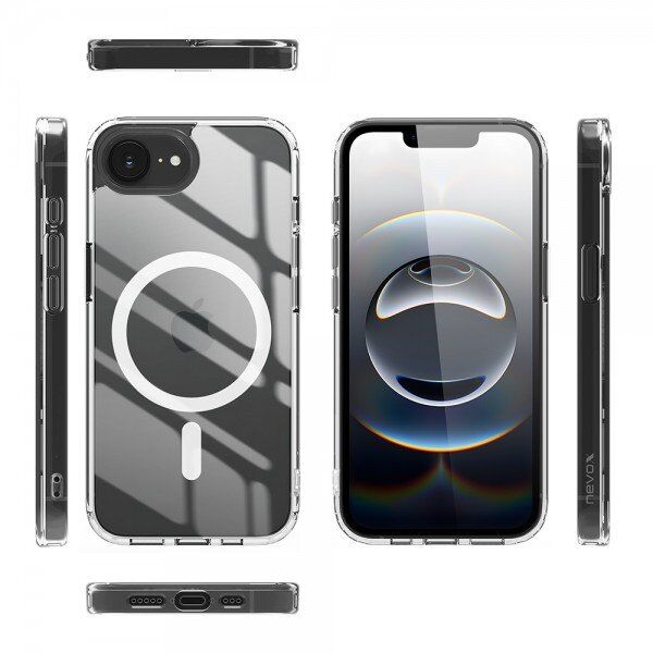 nevox StyleShell SHOCKFlex MagSafe iPhone 16e tran