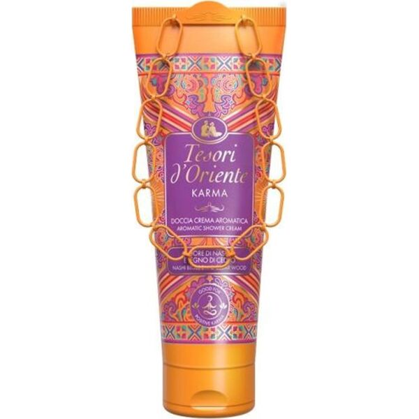 Conter TESORI D`ORIENTE Kremowy Żel pod prysznic Karma - Kwiat Nashi & Drzewo Cedrowe 500ml