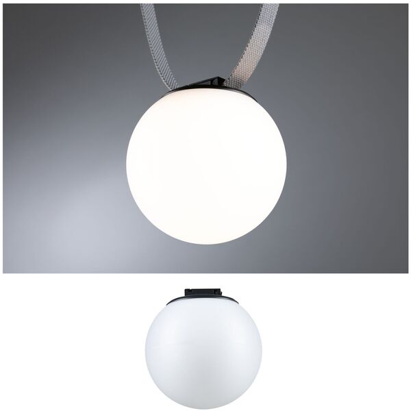 Φωτιστικό σύστημα ULine BALL LED 8W 795lm 3000K 150mm IP20 48V μαύρο / αλουμίνιο