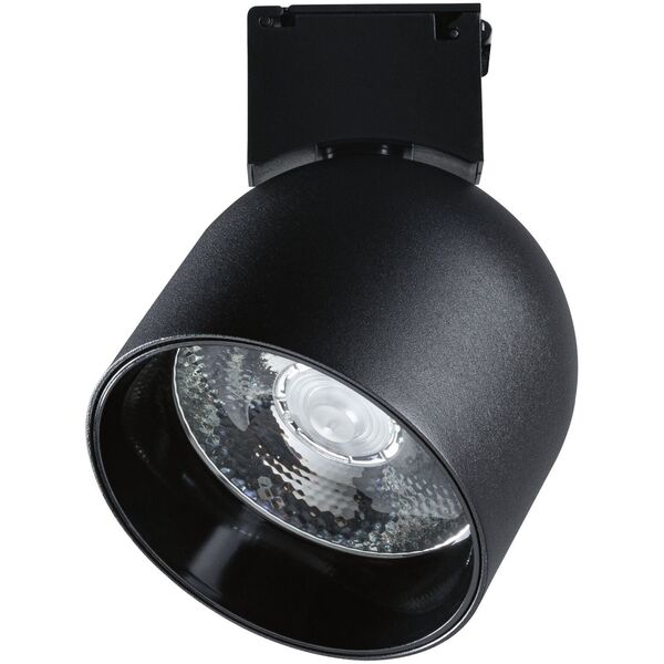 Σύστημα προβολέα ULine RONDE LED 7W 405lm 3000K 85mm IP20 48V μαύρο / αλουμίνιο