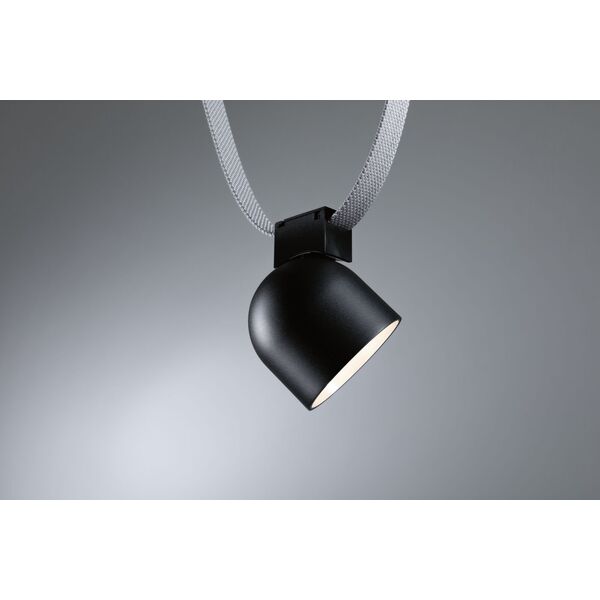 Σύστημα προβολέα ULine RONDE LED 7W 405lm 3000K 85mm IP20 48V μαύρο / αλουμίνιο