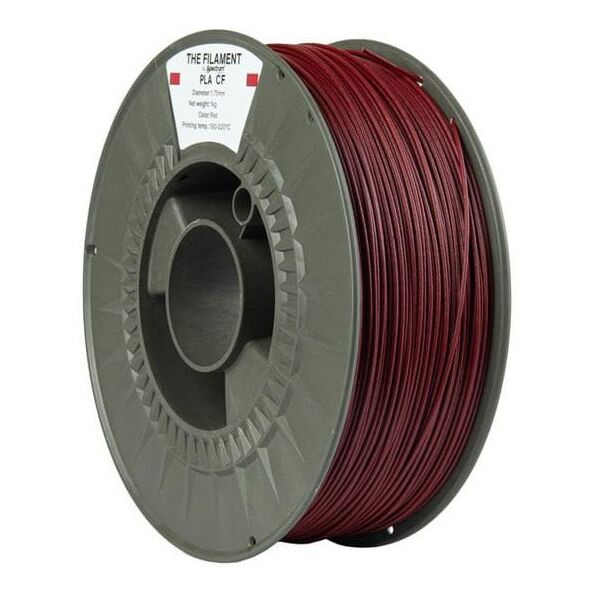 The Filament 3D filament, PLA CF, 1,75mm, 1000g, TF-24096, red