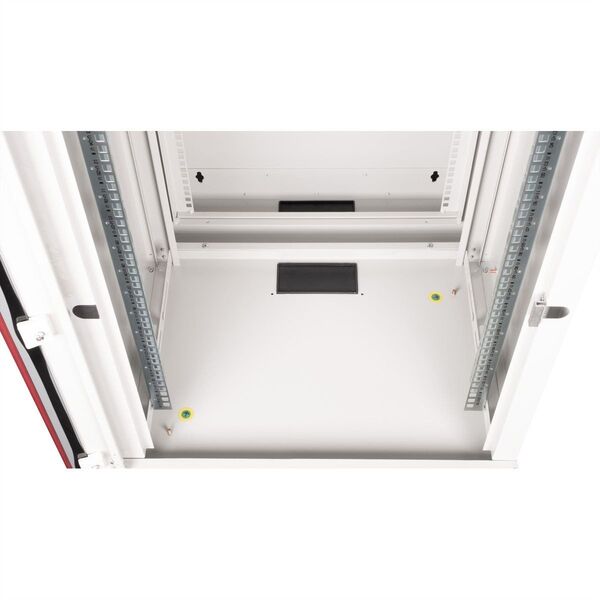 ROLINE Wandgeh�use Pro 48,26cm 19Zoll 16 HE 600x600 BxT zweiteilig schwenkbar grau