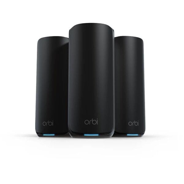 NETGEAR Orbi 870 Trójpasmowy (2,4 GHz / 5 GHz / 6 GHz) Wi-Fi 7 (802.11be) Czarny 4 Wewnętrzne