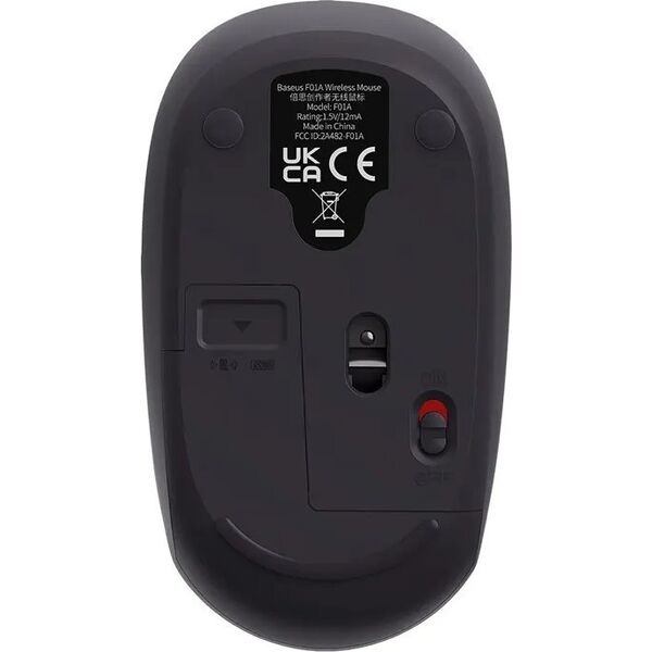 Mysz Baseus F01A szara (B01055502833-00)