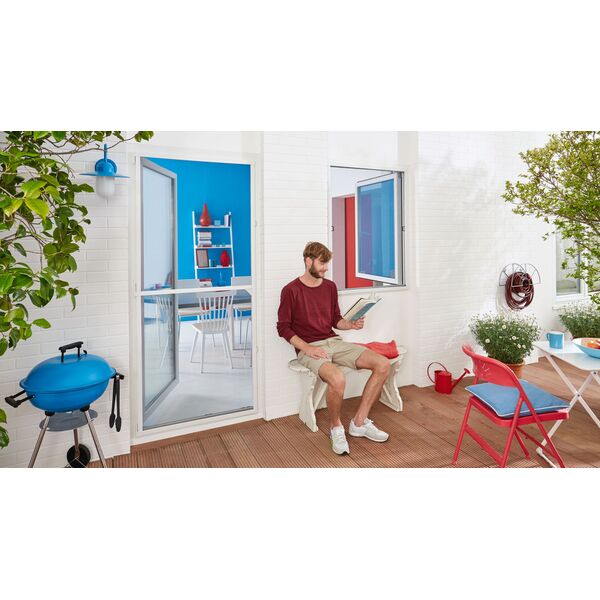 Tesa moskitiera balkonowa Comfort 1x2,2m rama aluminiowa biała (55192-00002-00)