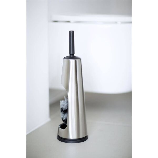 Brabantia Szczotka do WC stojąca srebrny