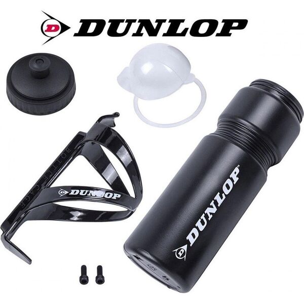 Dunlop Bidon rowerowy Dunlop 750ml z koszykiem