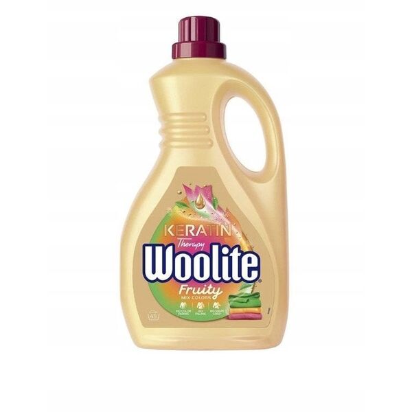 Υγρό απορρυπαντικό Woolite Keratin Fruity, 2,7 l