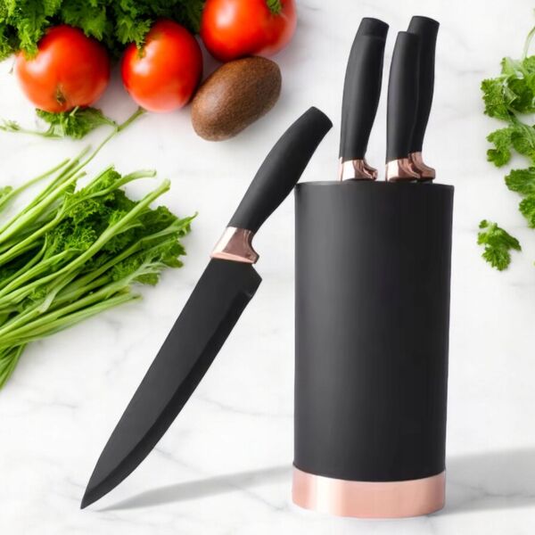 ΣΕΤ 5 ΜΑΧΑΙΡΙΑ ΚΟΥΖΙΝΑΣ ΣΕ ΜΠΛΟΚ Brunbeste BB-3776
