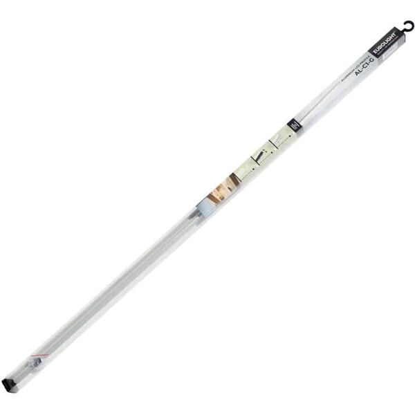 Profile for LED strips EUROLIGHT AL-C2-G, aluminum, angular, gray, anodized, 2m