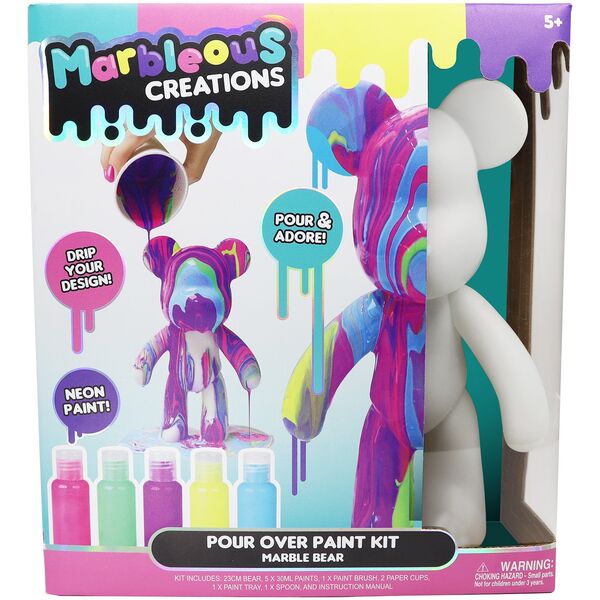 Marbleous Bear DIY Pouring Kit