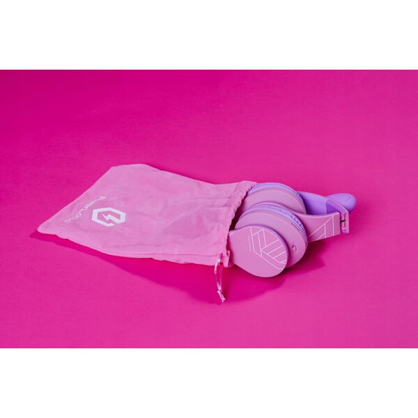 Ακουστικά PowerLocus BT P2 Kids Cat Ears Purple/P