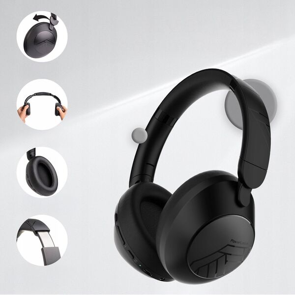 Ακουστικά Bluetooth PowerLocus Orion Μαύρο