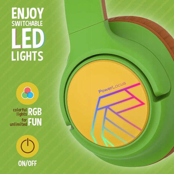 Ακουστικά Bluetooth PowerLocus Bobo Kids Turtle