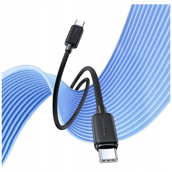 Kabel USAMS KY Series US-SJ691 60W USB-C do USB-C 1m biały