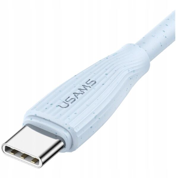 Kabel USAMS Green Series SJ716 60W USB-C do USB-C 1m niebieski