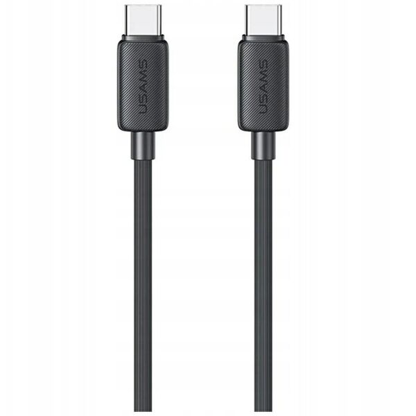 Kabel USAMS KY Series US-SJ691 60W USB-C do USB-C 1m czarny