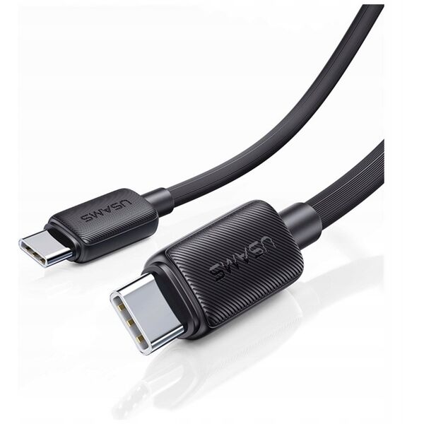 Kabel USAMS KY Series US-SJ691 60W USB-C do USB-C 1m czarny