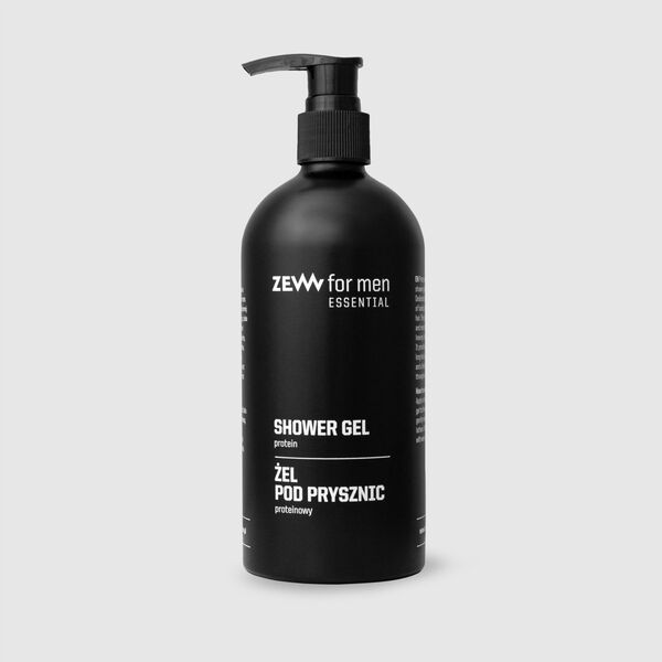 ZEW FOR MEN_Essential naturalny żel pod prysznic z proteinami 400ml