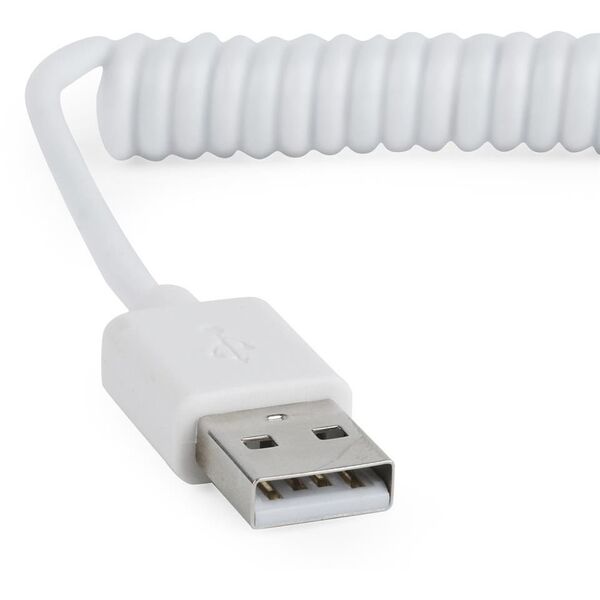 Kabel USB Gembird USB-A - microUSB 1.8 m Biały (CC-mUSB2C-AMBM-6-W)