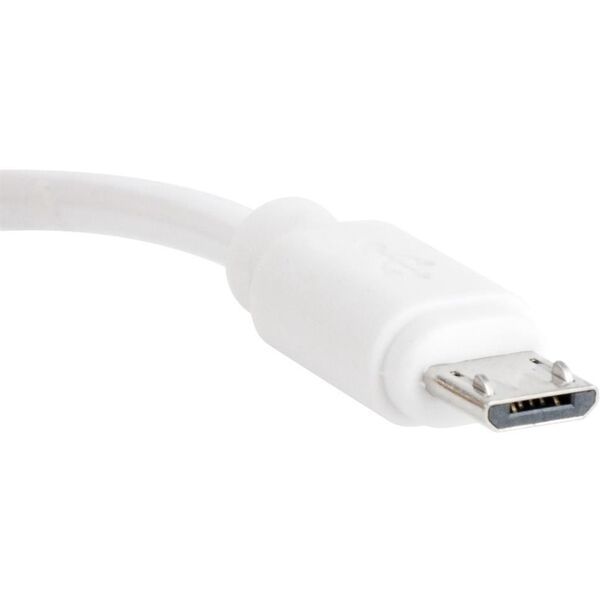 Kabel USB Gembird USB-A - microUSB 1.8 m Biały (CC-mUSB2C-AMBM-6-W)