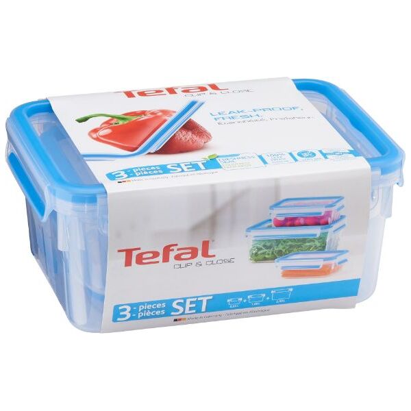 Tefal Zestaw pojemników na żywność TEFAL K3028912 3 szt.